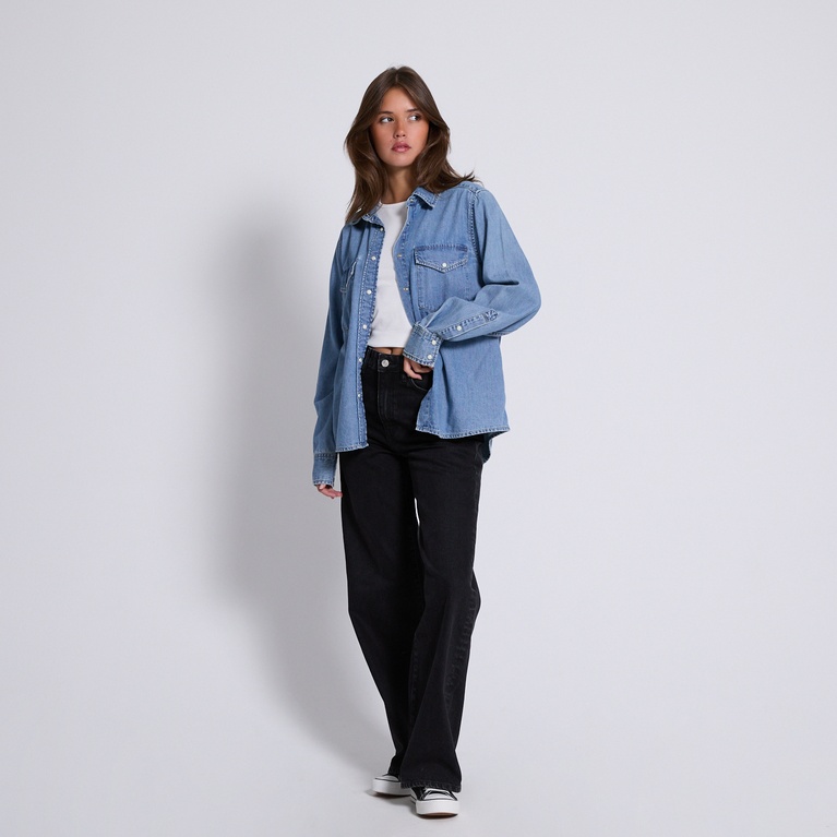 Denim shirt "Dallas" Mid wash